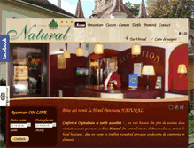Tablet Screenshot of pensiuneanatural.ro